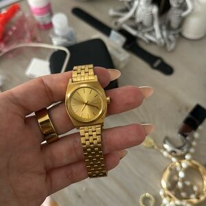 Nixon gold watch